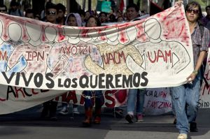 MEXICO-CRIME-STUDENTS-MISSING-PROTEST