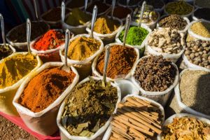Colourful Anjuna Flea-Market in Goa, India