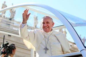 Pope Francis Meets Fiances on Valentine's Day