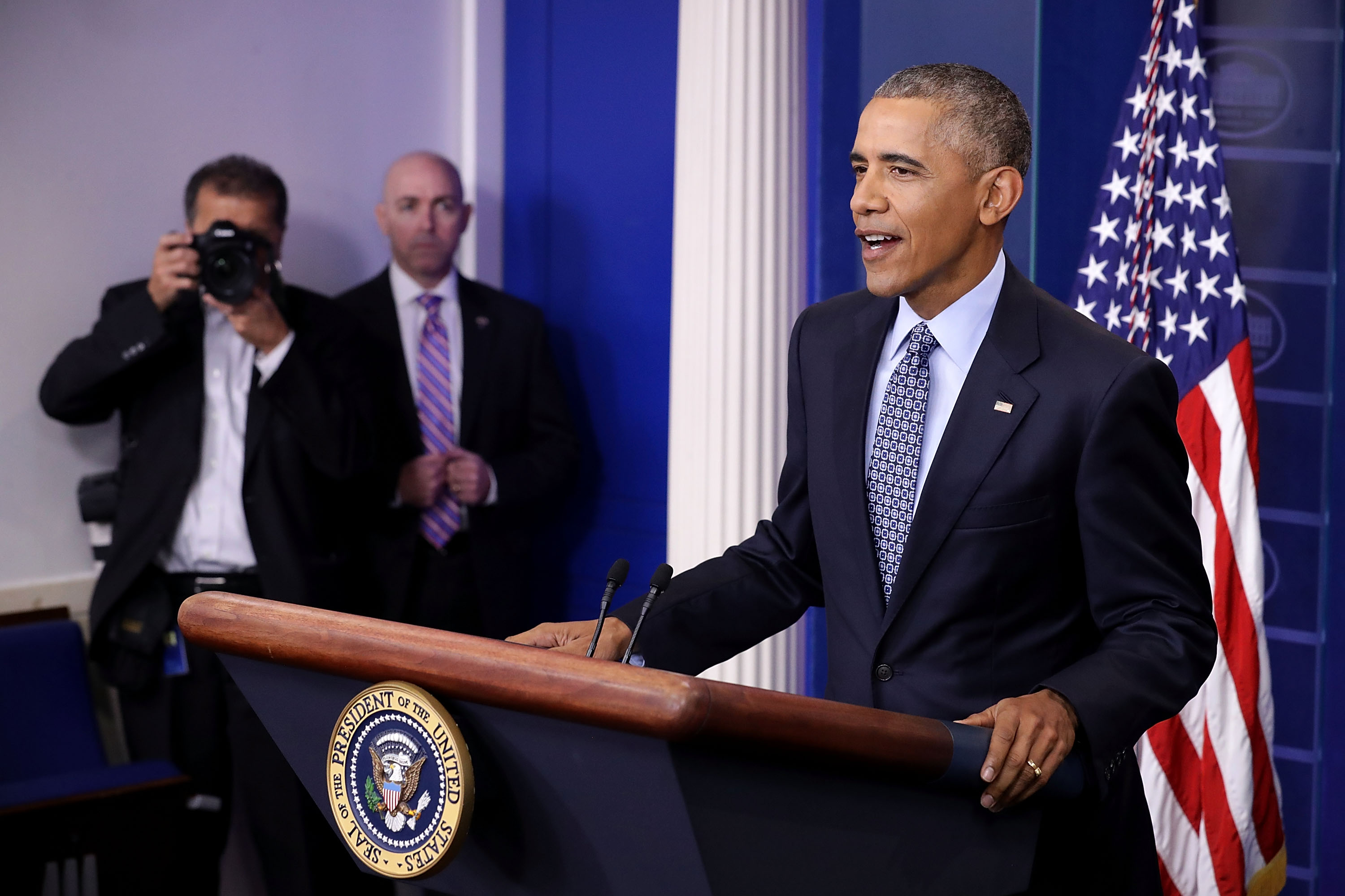 President Obama Holds Final News Conference At The White House