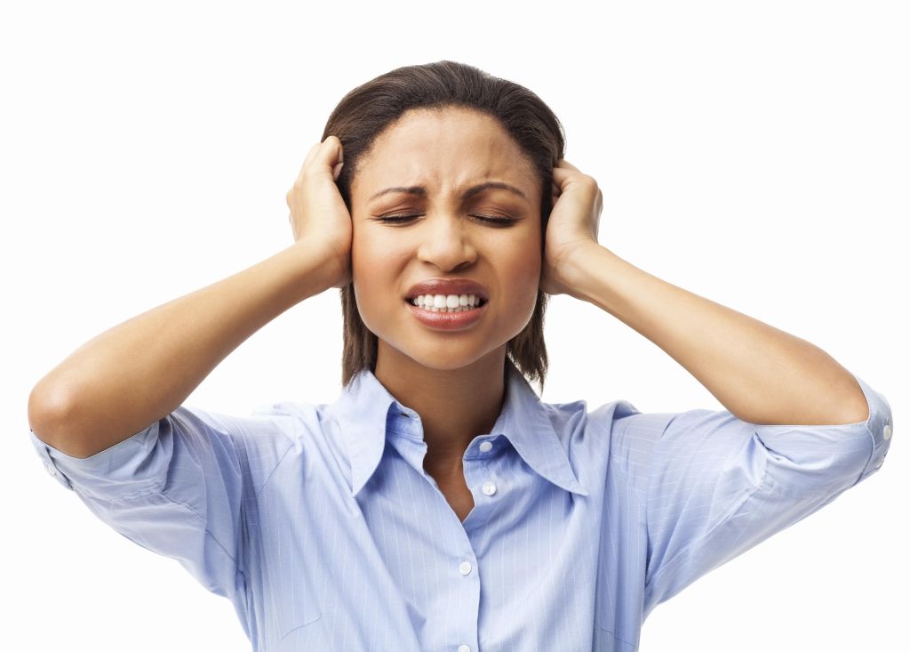 Irritated Female Executive - Isolated