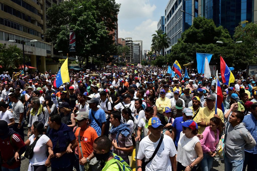 VENEZUELA-OPPOSITION-PROTEST