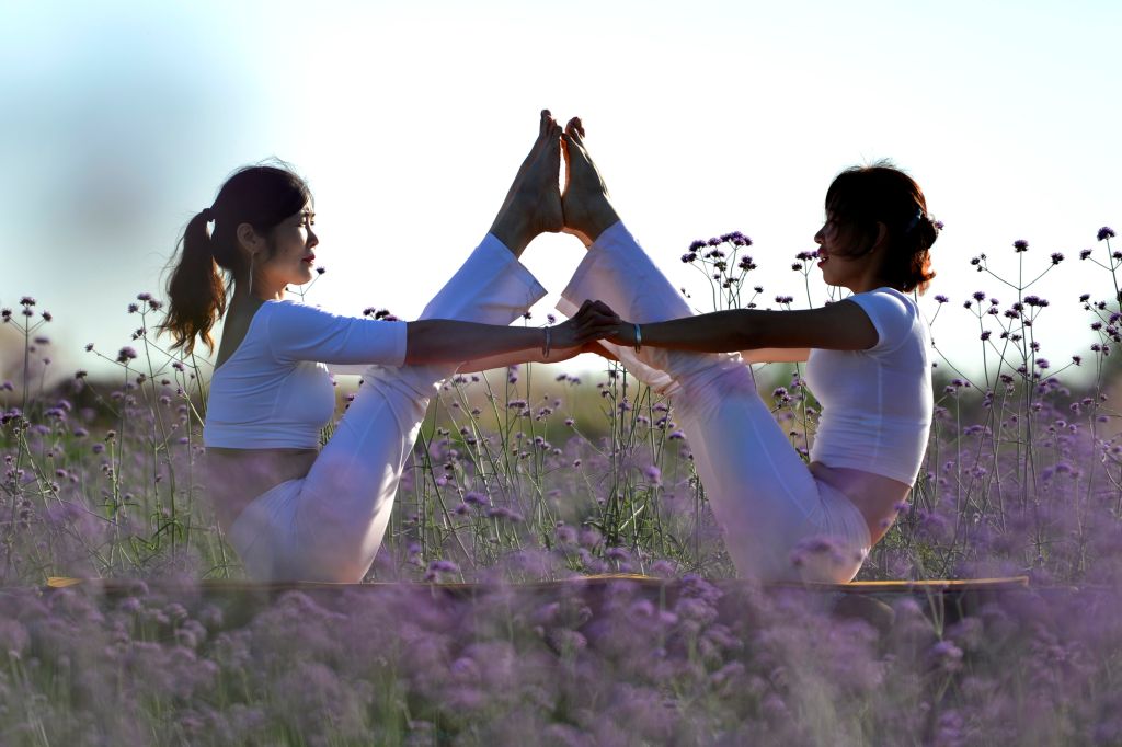 #CHINA-HEBEI-YOGA-FLOWER(CN)