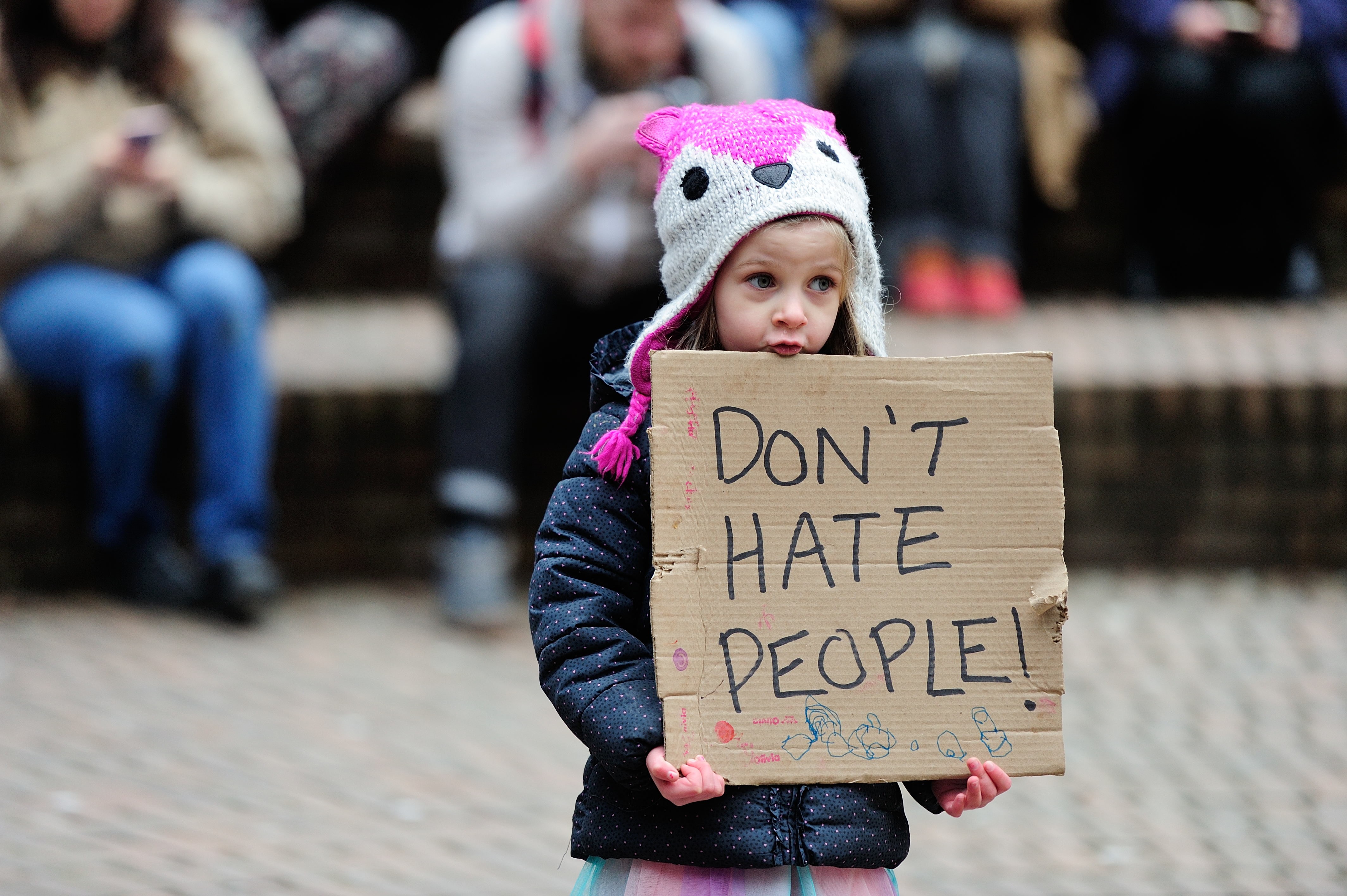 Protest against President Trump in Portland