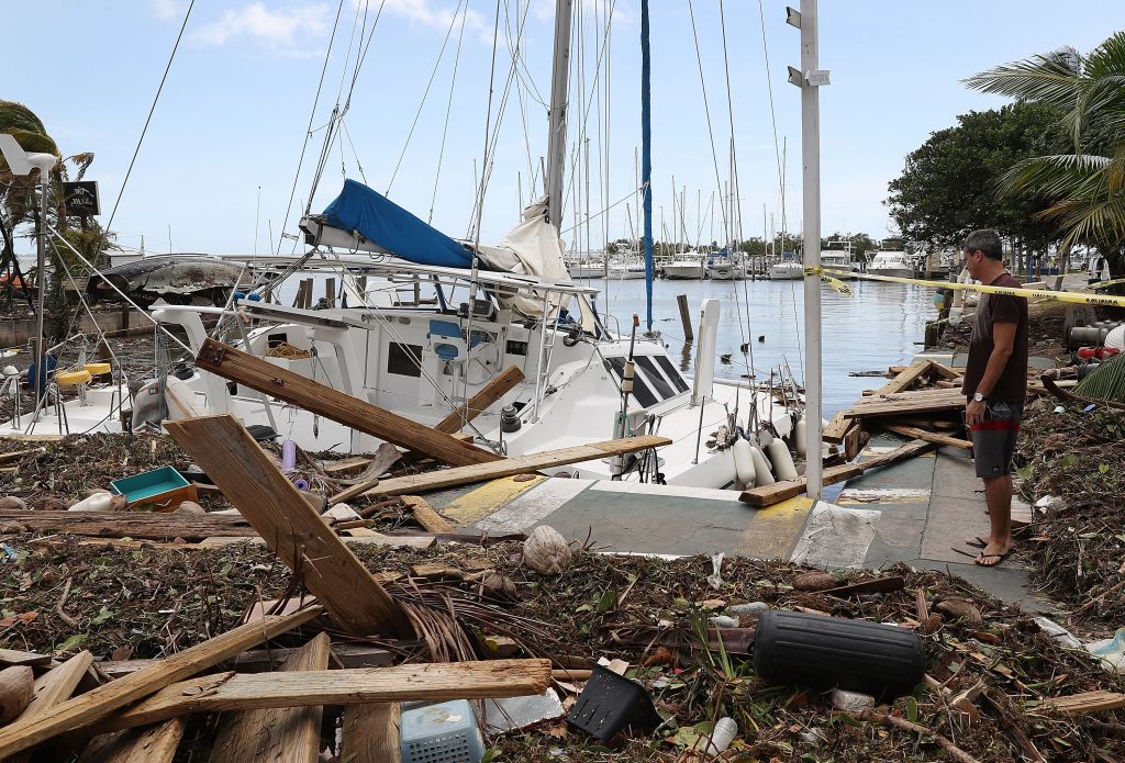 Powerful Hurricane Irma Slams Into Florida