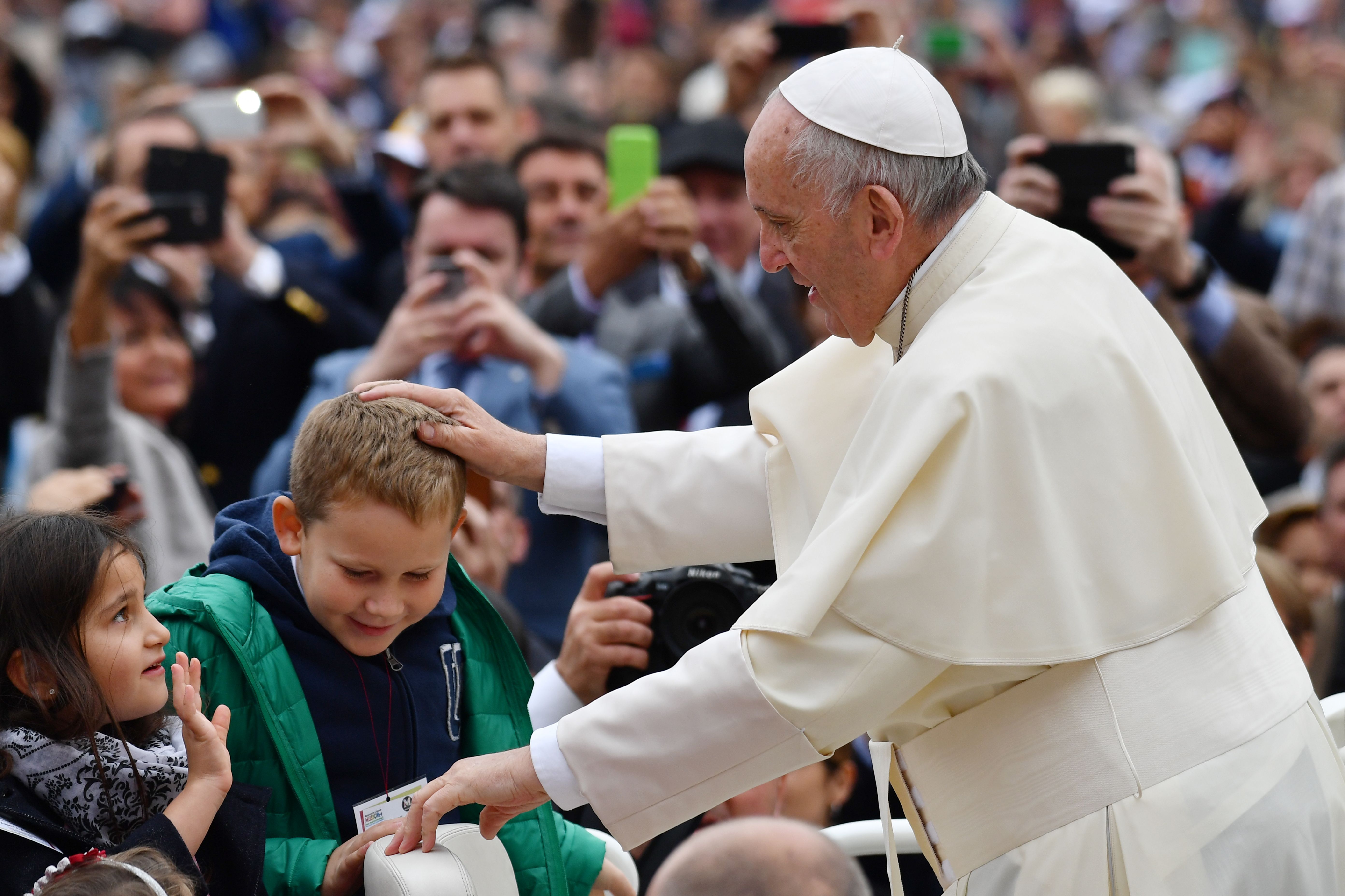 VATICAN-POPE-AUDIENCE
