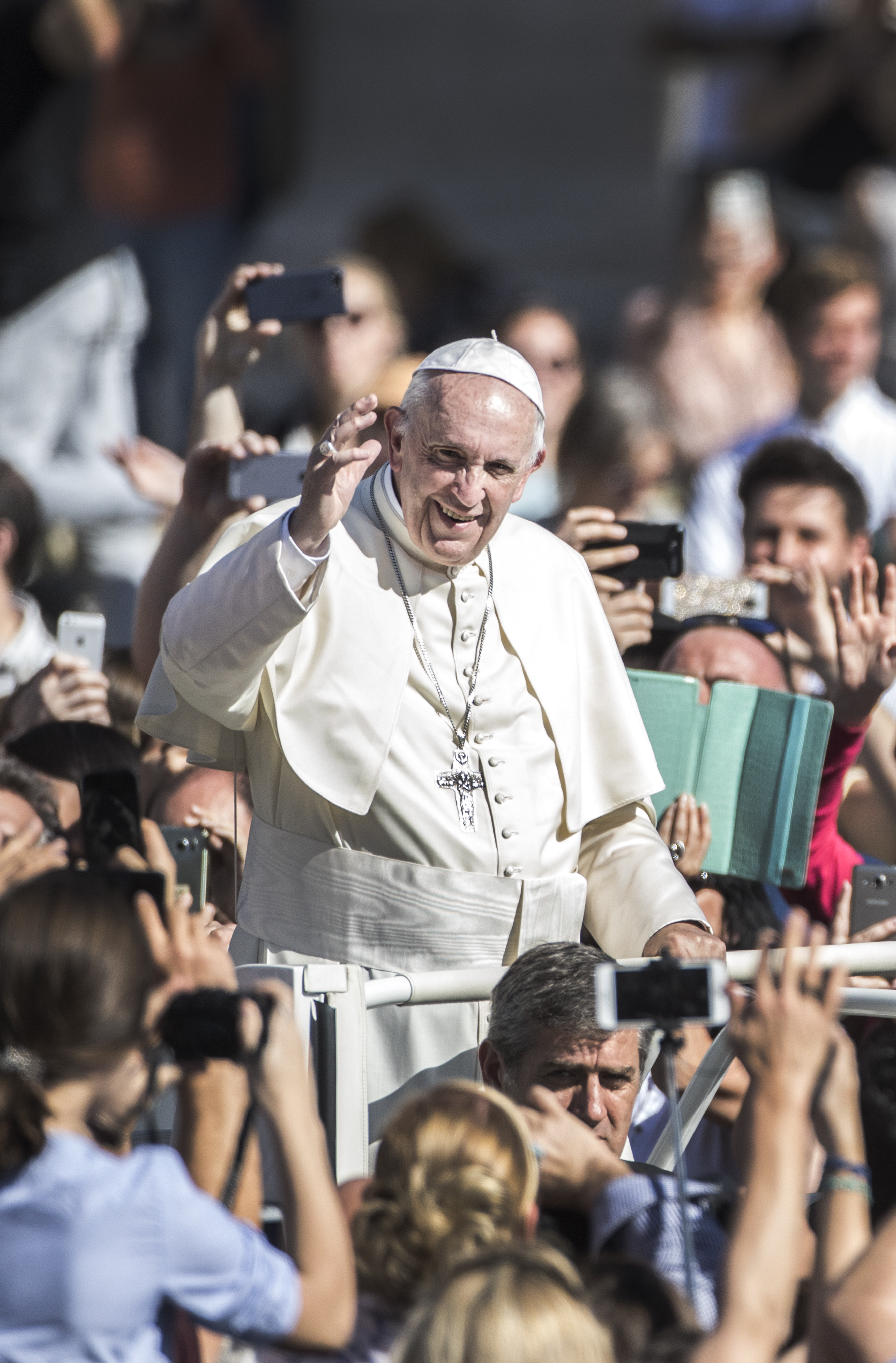 Pope Francis Leads A Canonisation Ceremony