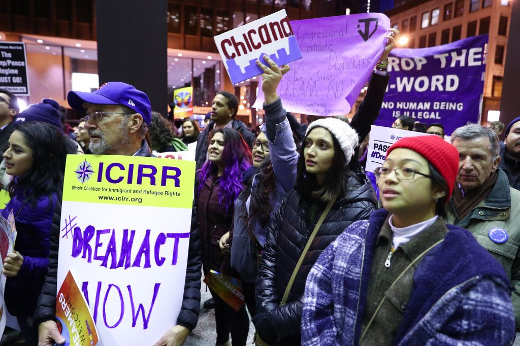 'Dreamers' protest in Chicago