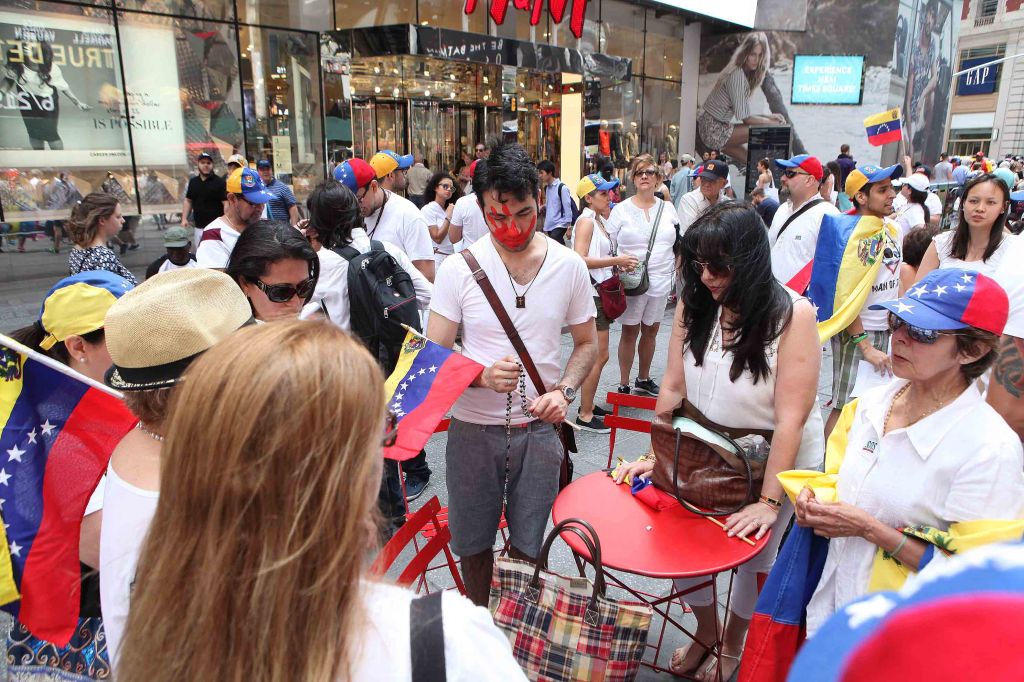 SOS Venezuela protest in New York