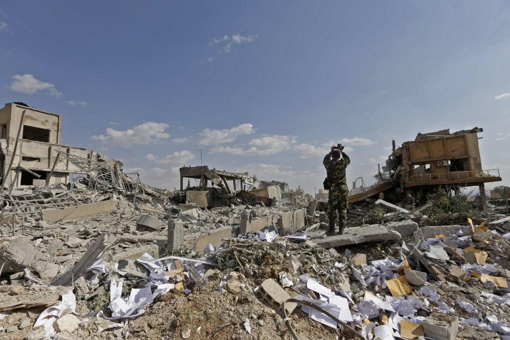 SYRIA-CONFLICT-STRIKES