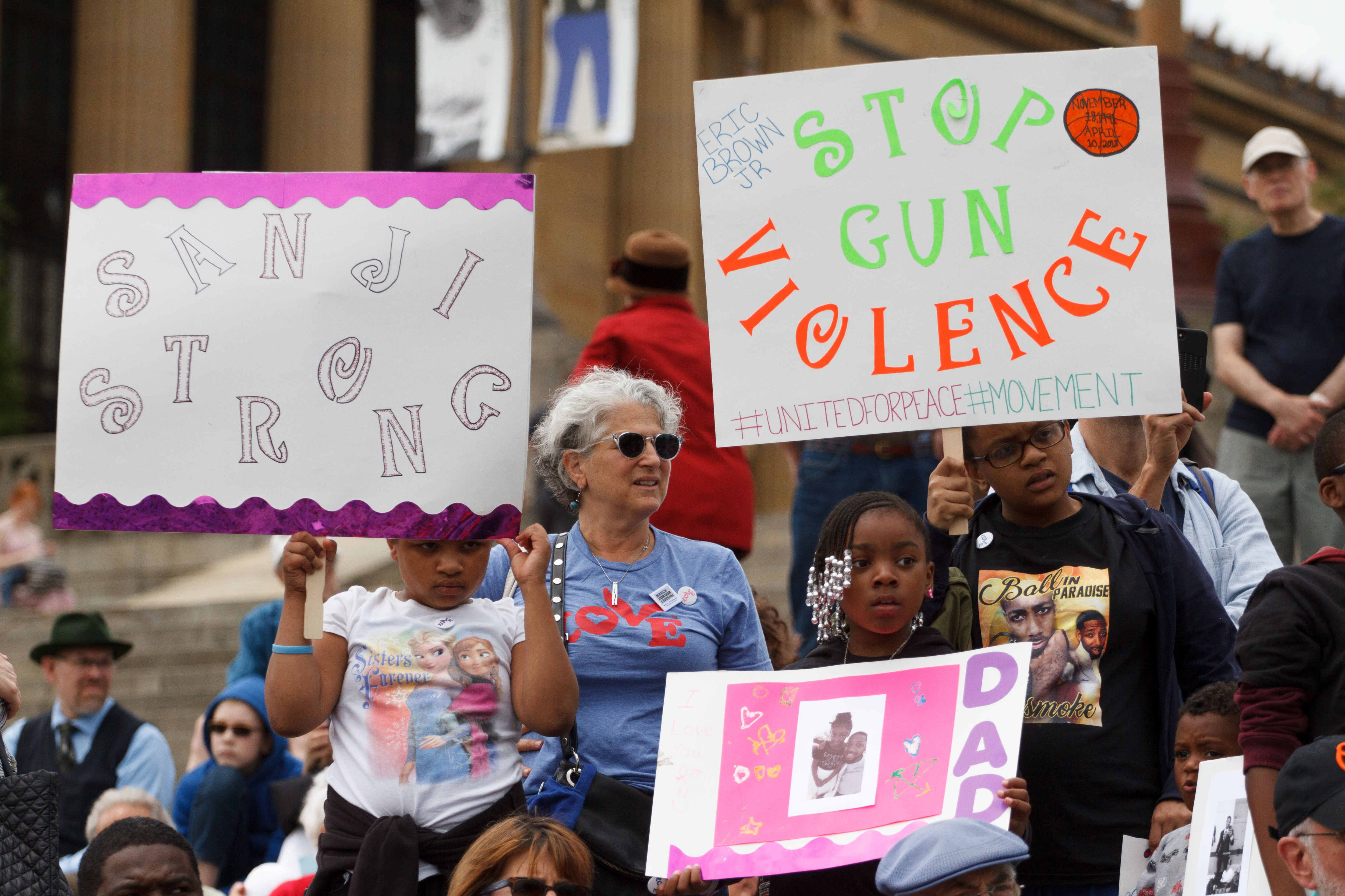 Families and friends of victims of gun violence join allies...