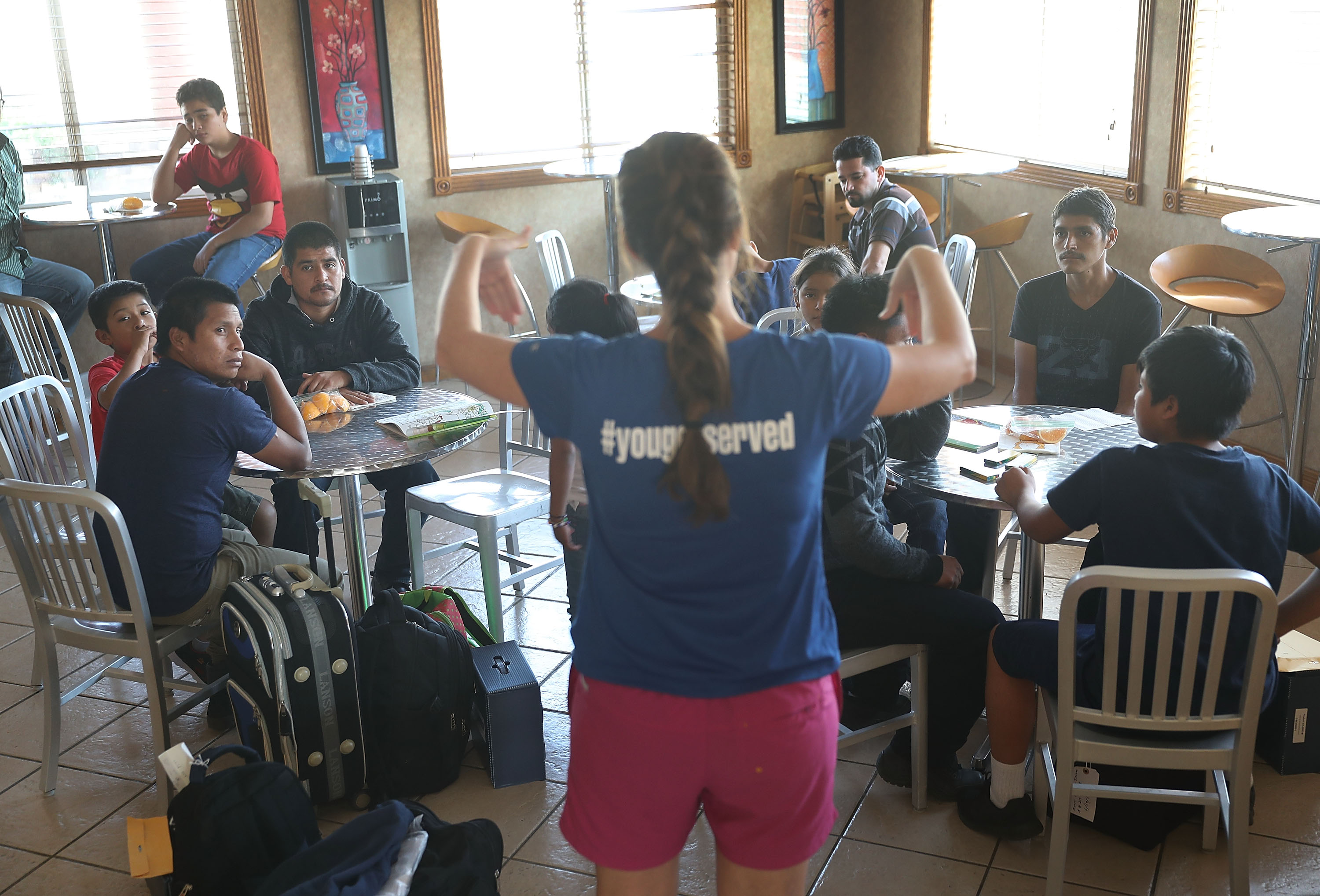 Immigrants Reunited With Their Children After Release From Detention In TX