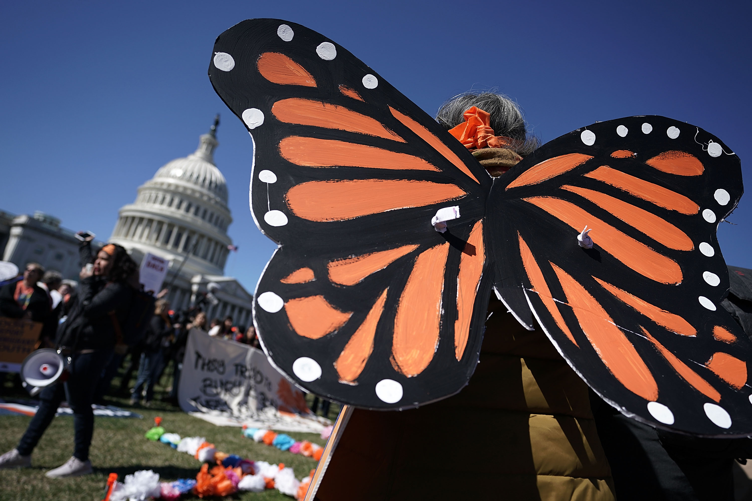 DACA Protestors Rally At U.S. Capitol For Action For DREAMers