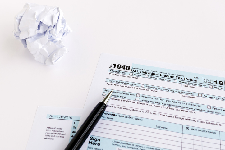 Income tax filling