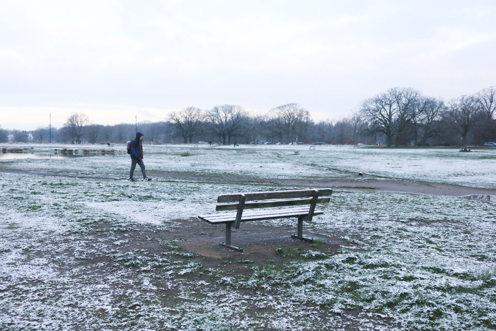 Snowfall In London
