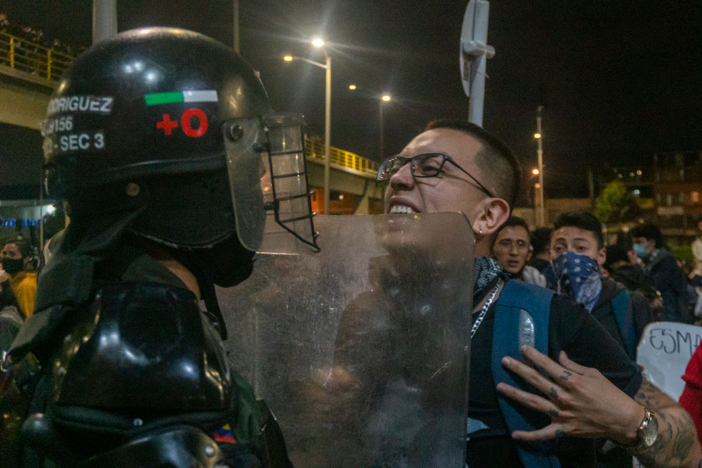 Bogota's Seven Day Of National Strike Against Tributary Reform