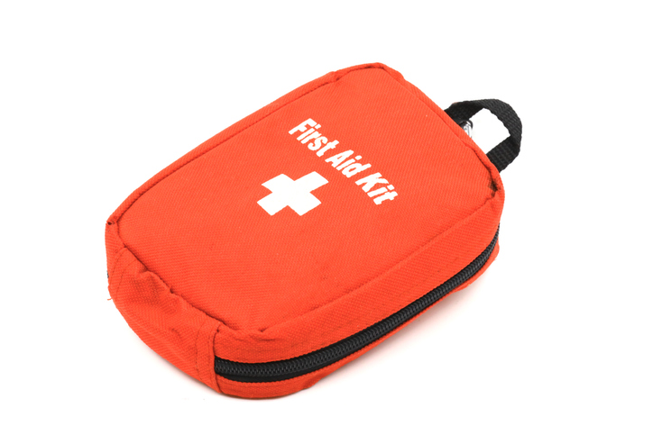 Portable first aid kit for medical emergencies