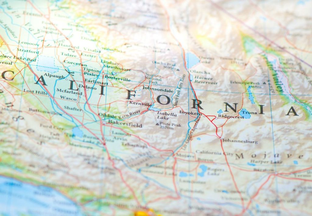 Movimiento telúrico en California