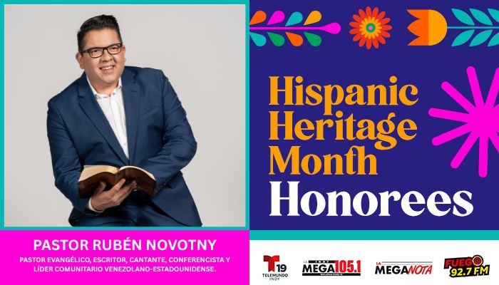 Pastor Rubén Novotny Indy Hispanic Heritage Month Honoree