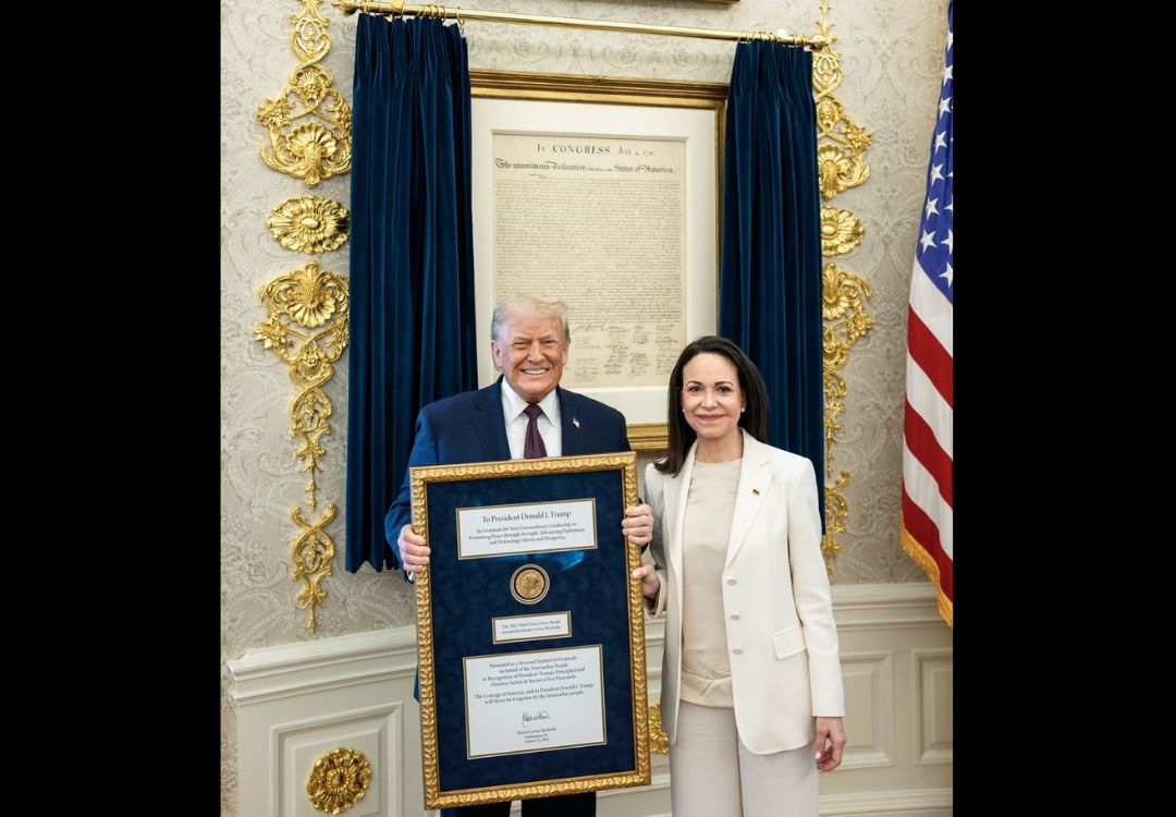 Trump mantiene reservas sobre Machado y su peso político